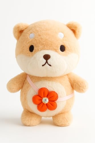 Image of Cute Plush Toy for Kids | | Soft Toys | Birthday Gift for Girls /Wife, Boyfriend /Husband, Soft Toys for Girls, Baby Toy (Random Color) Pack of 1 (Brown Bear Toy)
