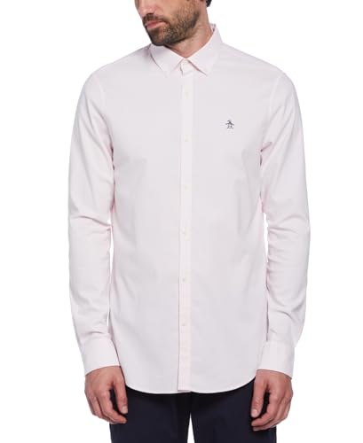 Chemise Oxford Original Penguin en coton stretch à manches longues pour homme