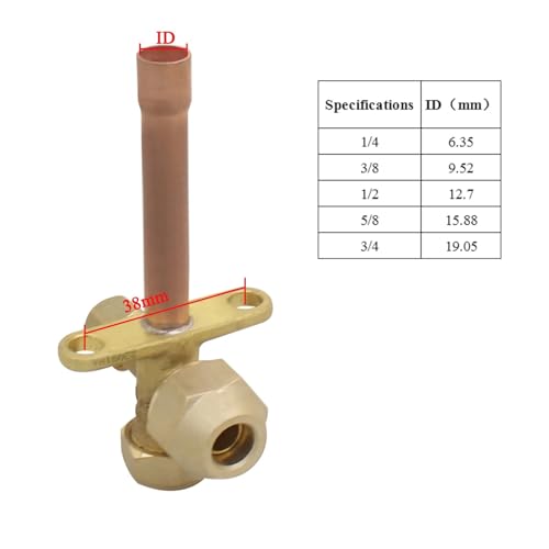 Vanne d'arrêt soudée pour stopper fuite climatisation - 3