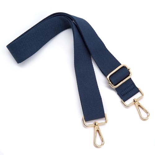 Image of S&loyoe Thickened Solid Color Purse Straps Replacement Crossbody Bag Strap Adjustable Wide Guitar Straps for Handbags 1.5inch