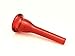 KELLY-DC - Deep-Cup French Horn Lexan-Mouthpiece - Crystal-Red