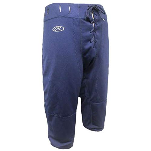 Rawlings Titanium Adult Non-Integrated Football Pants (XX-Large, Navy)