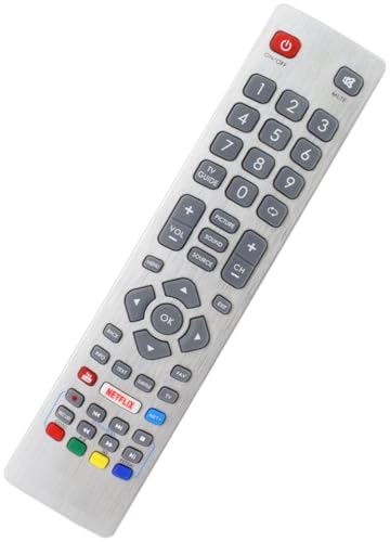 Sharp Aquos SHW/RMC/0115 Genuine Remote Control for LCD LED 3D HD Smart TV'S with Netflix YouTube NET+ Buttons