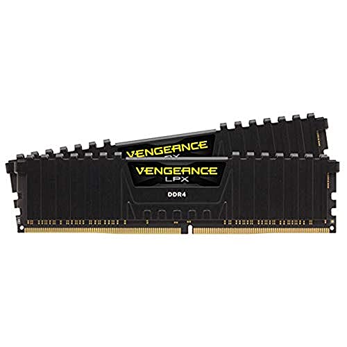 Image of Corsair CMK16GX4M2K4266C19 VENGEANCE LPX 16GB (2x8GB) DDR4 4266 (PC4-34100) C19 PC Memory Black