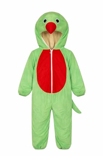 Image of Kids Animal & Bird Costumes - Comfortable Fleece Fancy Dress Outfit | Soft Plush Onesie | School Events, Theme Parties, Photoshoot
