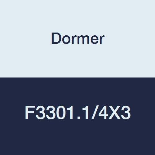 Dormer F3301.1/4X3 Series F330 HSS UNC Adjustable Die, Bright, 1-1/4"-12 x 3" x 7/8", 1-1/4"- 12