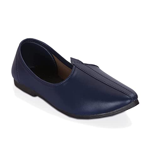 Shadegarnet Present Mens and Boy’s Traditional Ethnic Jutti Nagra-Jalsa-Mojaris Punjabi-Rajasthani JutisSDF134 (Blue, Numeric_7) (B0C4YWJT3L) Amazon Price History, Amazon Price Tracker
