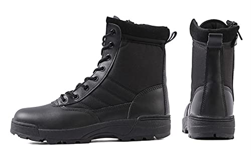 QMFUR Men’s Military Boots Outdoor Hiking Work Boot Tactical Durable Combat Boot Army Shoes4
