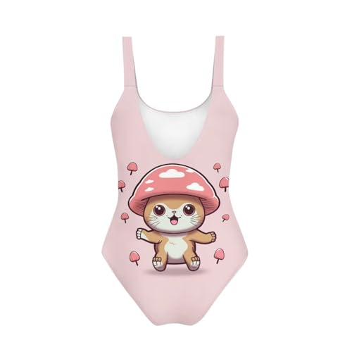 Image of YEXIATODO Kids One Piece Swimsuit for Teen Girls Womens Bathing Suit High Waist Bikini Set Girls Swimsuit for 7-18 Years Old