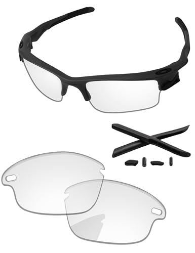 Image of Replacement Lenses & Rubber Kits for Oakley Fast Jacket OO9097 71mm - Precision Fit, UV Block & Impact Resistant