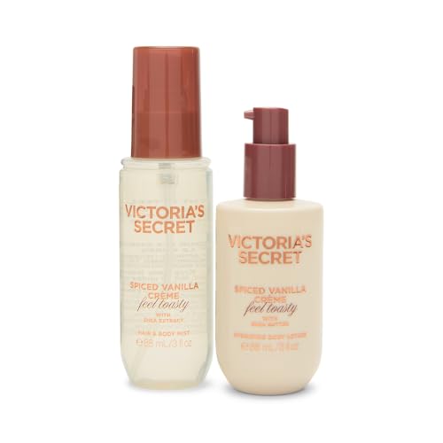 Victoria's Secret 2 Piece Body Care Gift Set, Spiced Vanilla Creme - image 2