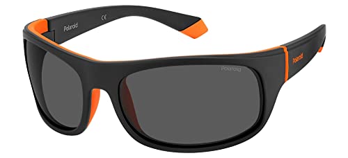 POLAROID PLD 2125/S 8LZ BLACK ORANGE 66/18/125 MAN Sunglasses