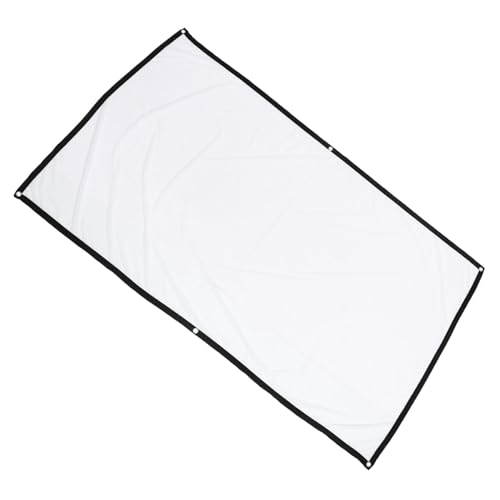 Pantalla de proyección portátil KOMBIUDA de poliéster para cine exterior y proyectores LED
