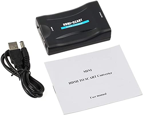 YYANG Convertitore da HDMI a SCART Adattatore