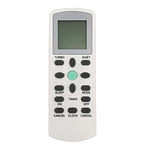 Souldershop Replacement Compatible for York Air Conditioner AC Universal Remote for DGS01 ECGS01 YORK1 YORK2 YORK3 YORK4 YORK5 RCK-RZ01 GZ-12A-E1, Change ℃/℉ (Display in Celsius)