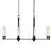 Golden Lighting 5907-LP CDB Bradley Linear Pendant, Cordoban Bronze