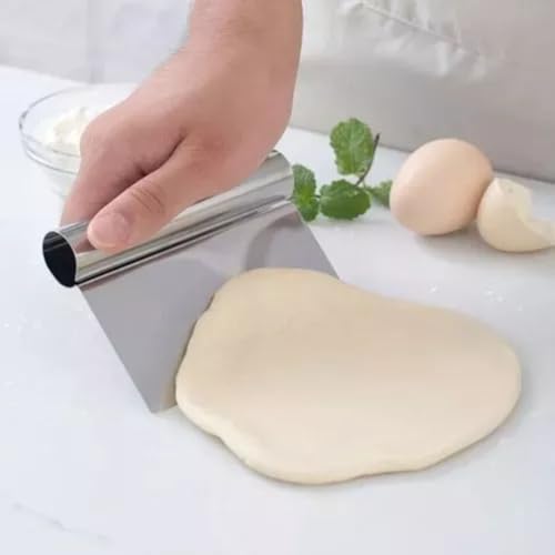 Espátula Raspador Cortador De Massas E Legumes Inox