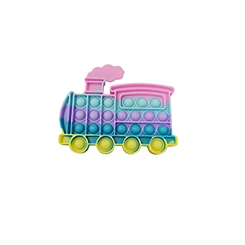 Pop It Fidget Toys Brinquedo Anti-stress Trem