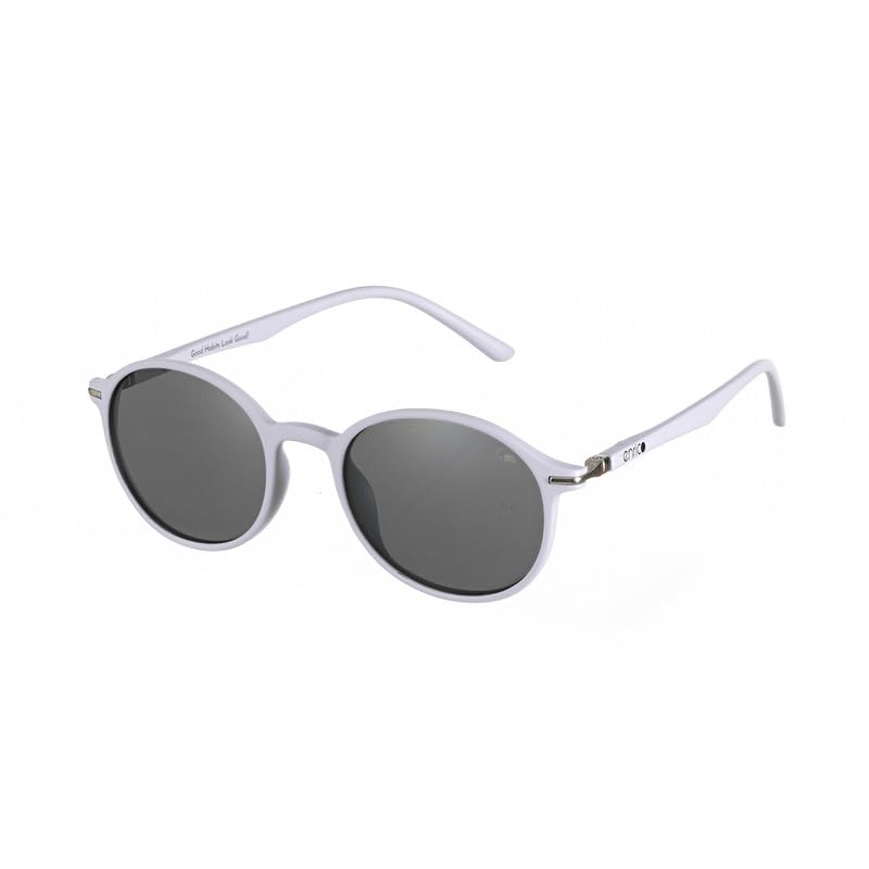 Image of ENRICO Classic Round Polarized Glasses for Men & Women | Full Rim Round Stylish Polarised Sunglasses Man & Women |100% UV Protected