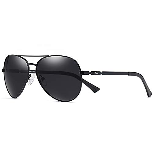 Image of DUCO Aviator Sunglasses Polarized for Men Women 3025K | UV400,Metal Frame, Durable and Sturdy,Comfortable, for Driving Daily, Golf, Fishing
