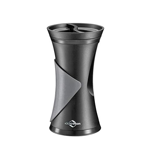 Küchenprofi Olera Espiralizador para Legumes, 15,24 cm A x 9 cm de diâmetro, preto