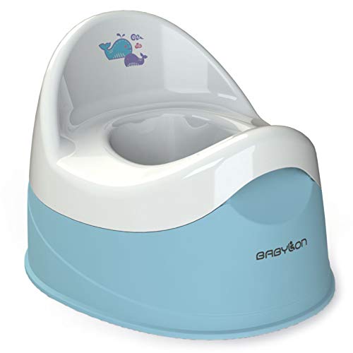 Petit WC enfants BABYLON bleu idéal pour l'autonomie dans la salle de bain