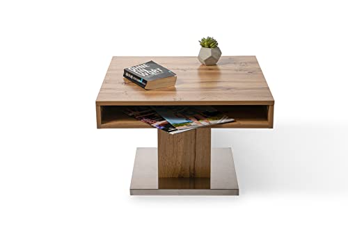 M2 Kollektion Couchtisch Mailand in Eiche Dekor, B/H/T = 75x45x75cm – Bild 5