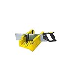 STANLEY 1-20-600 Tagliacornici in ABS e Sega a Dorso, 220 x 80 mm
