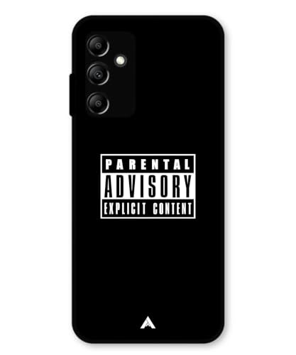 Image of Premium Explicit Case for Samsung Galaxy A14 5G Soft-Touch Metal TPU Back Cover, Shockproof, Designer, Aesthetic Mobile Phone Case (Glossy Finish)