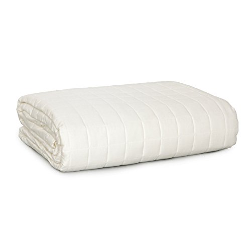 Zucchi Steppdecke aus Satin für Doppelbett R538 Elfenbein