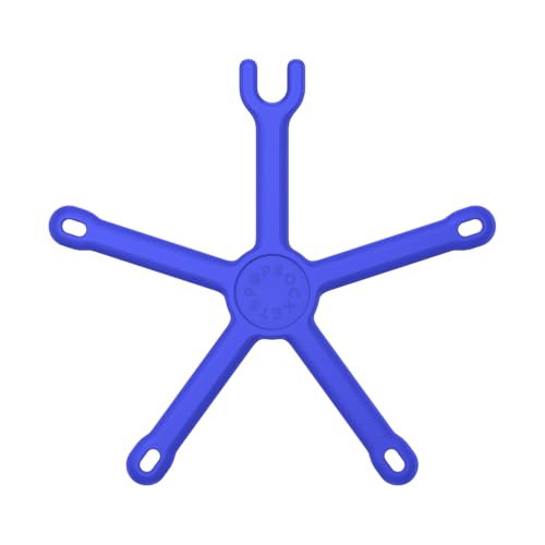 Image of PopSockets Flexible Phone Mount & Stand, Tripod, Universal Device Mount - Into The Woods Cobalt