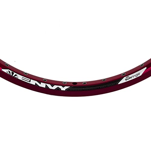 SUNringle Rim 20 406 x 21 Envy-RR 36 Red-Anodized/MSW with Eye Weld - M80E05271812605C