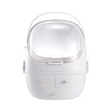 【Perfektes Geschenk】 Organisiert Ihre Kosmetik in Homemust Make-up Organizer Caddy, perfektes Urlaubs- / Geburtstagsgeschenk für Mama, Schwester, Freundin und Frau. Ideal für Schlafzimmer, Bad, Ankleidezimmer, Küche, Toilette, Waschbecken, Arbeitsplatte, Schreibtisch und Tisch.