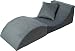 Velinda Canapé Pliant Confortable et Relaxant 3 en 1 Pouf Table