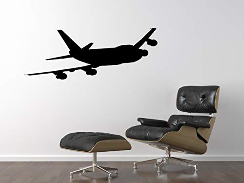 Vinilo decorativo avión Boeing 747 10 x 27 pulgadas
