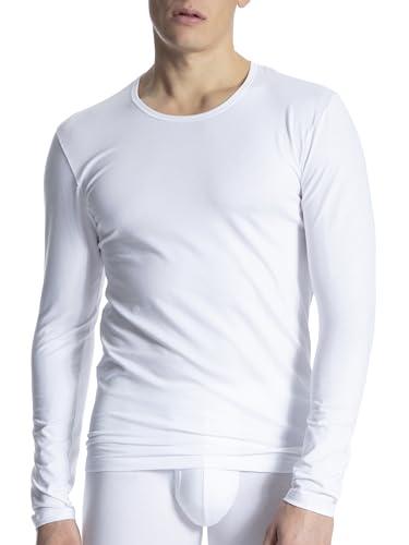 Preisvergleich Produktbild CALIDA Cotton Code Langarmshirt Herren, mit Rundhalsausschnitt