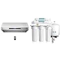 COSMO COS-QS75 30 in. Under Cabinet Range Hood with 500 CFM, Permanent Filters & APEC Water Systems ROES-50 Essence Series Top Tier 5-Stage WQA Certified Ultra Safe