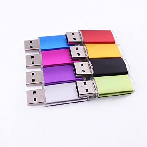 Bulk Lot 5,10,50pcs (16MB-64GB) Fold Metal USB Flash Drive Memory Pen Stick Storage U Disk (50X 4GB)