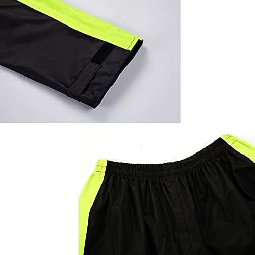 Chaqueta impermeable y pantalón para ciclismo hombre 3XL verde miniatura 3