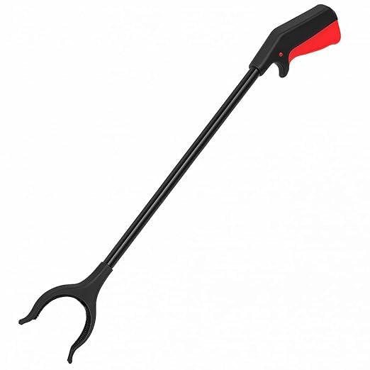 24-Inch Extra Long Grabber Trash Picker Tool | Lightweight Pickup Aid with Rotating Grip Arm | Trash Picker & Reaching Aid for Elderly, Disabled, Garden & Litter Collection-image-38