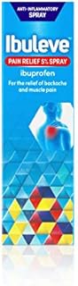Ibuleve Pain Relief 5% Ibuprofen Spray, Anti-Inflammatory Relief for Joint Pain, Sprains, Backache, Muscular Pains and Sports Injuries, 35 ml