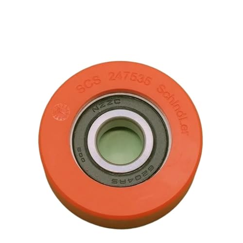 Galet d'échelle d'ascenseur 20x70x25 mm avec roulement 6204 de rechange pour monte-charge