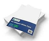 A4 250gsm White Card - 100 Sheets