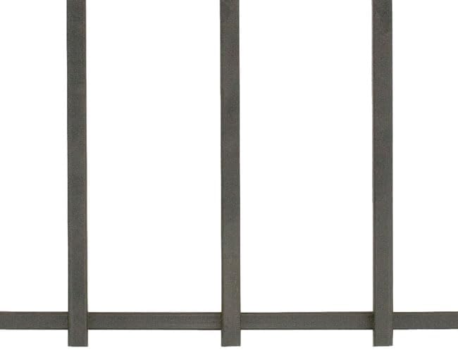 Miniatura 7 de Compra a granel de 10 secciones de valla de acabado clásico Panacea 87103, color negro