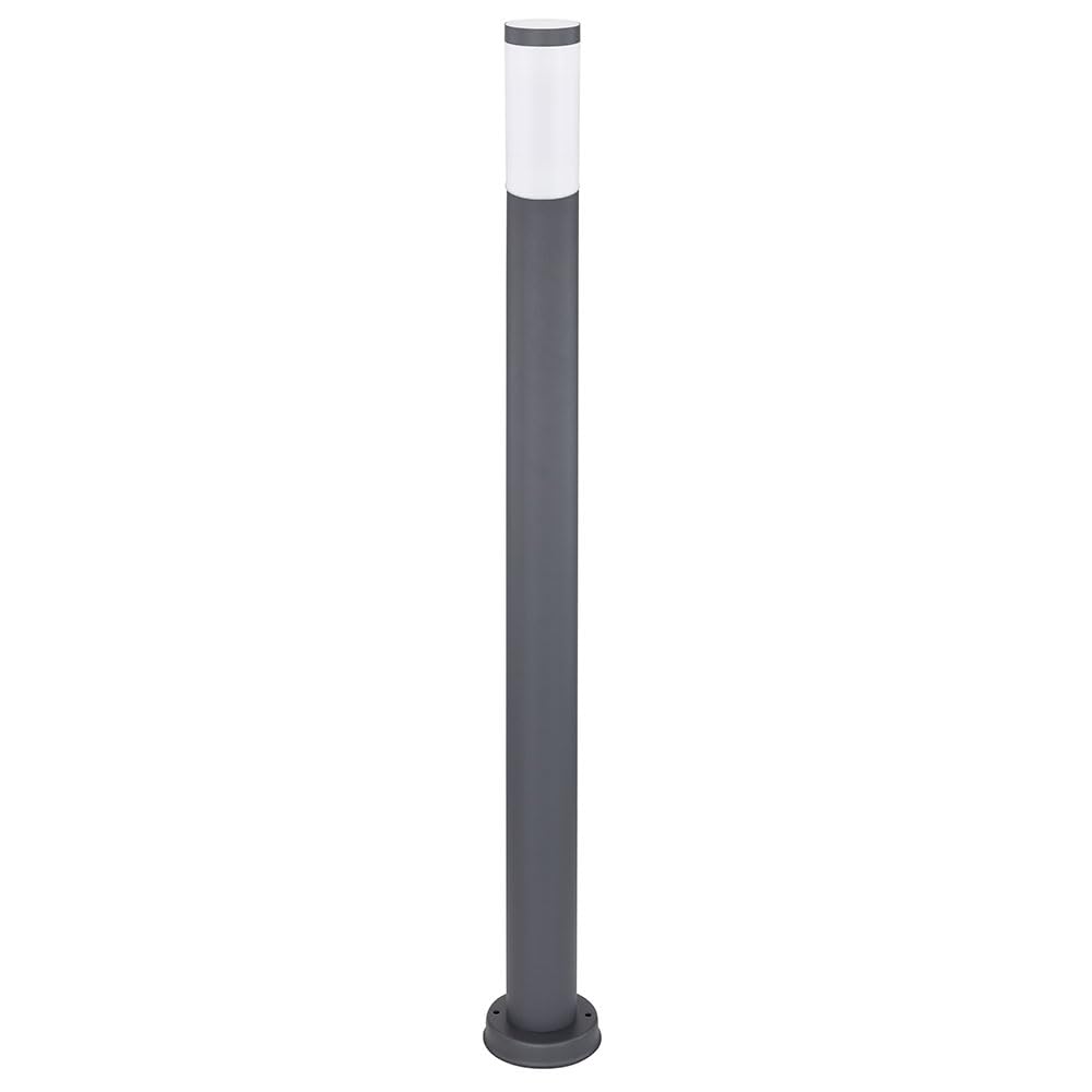Smart Home RGB LED Außen Steh Lampe Edelstahl Säule Garten Wege Beleuchtung dimmbar Rasen Blumenbeet Vorgarten Stand Leuchte Sprachsteuerung App steuerbar über Handy