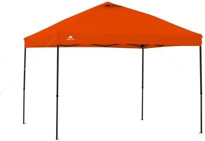 Ozark Trail.. 10 x 10 Straight Leg Instant Canopy (Orange)