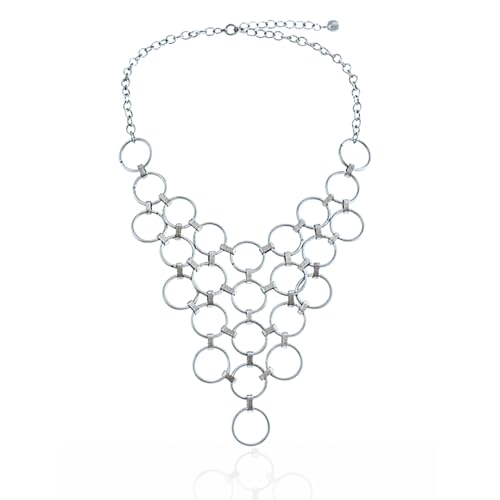 Collier fashion jewelry hypoallergénique anti-ternissement pour peau sensible