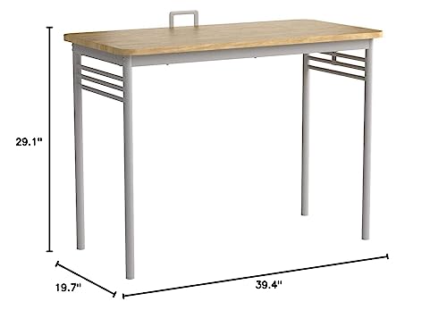 Zinus Connie Metal Framed Desk In Cream #TOP5