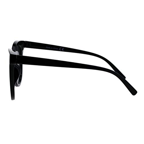 Womens Butterfly Shape Sunglasses Oversized Layered Look UV 4004