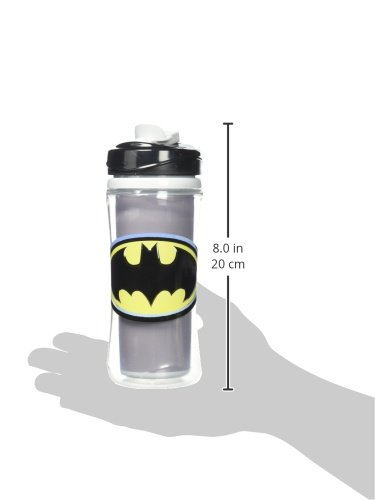Playtex Sipsters Stage 4 Super Friends Spill-Proof, Leak-Proof, Break-Proof Insulated Sport Spout Sippy Cups - 12 Ounce - 1 Count (Color/Theme May Vary)